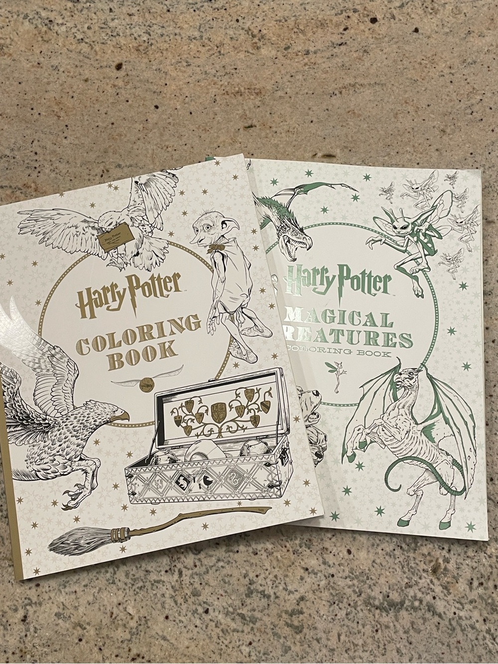 Harry Potter Coloring Books. Set of 2
